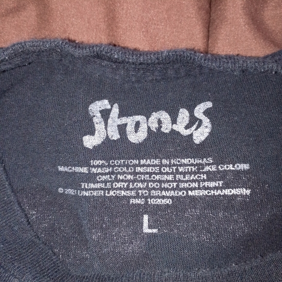 ROLLING STONES 2021 NO FILTER TOUR SHORT SLEEVE CONCERT TEE. - Picture 3 of 3